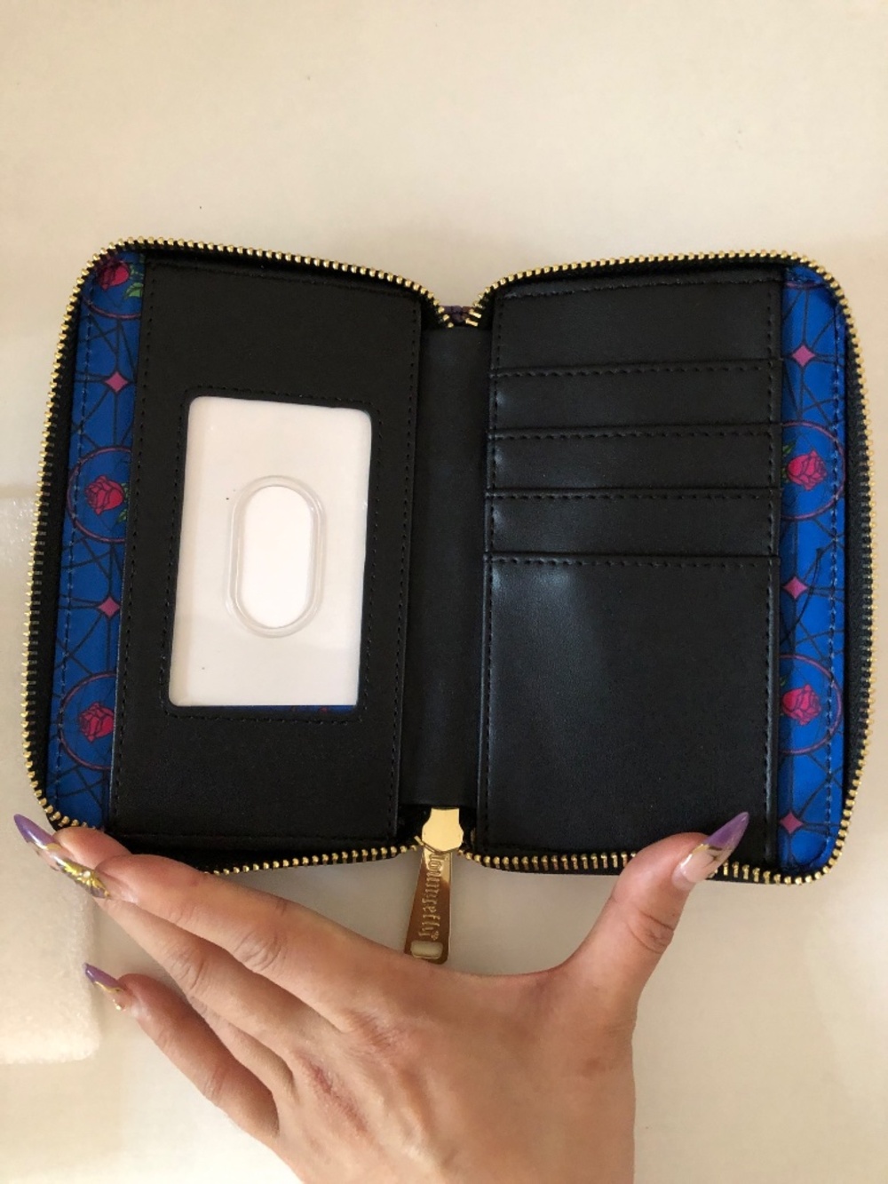 Disney Loungefly Beauty & The Beast Wallet - Picture 5 of 5